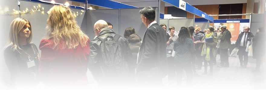 Stalls at recruitment fair